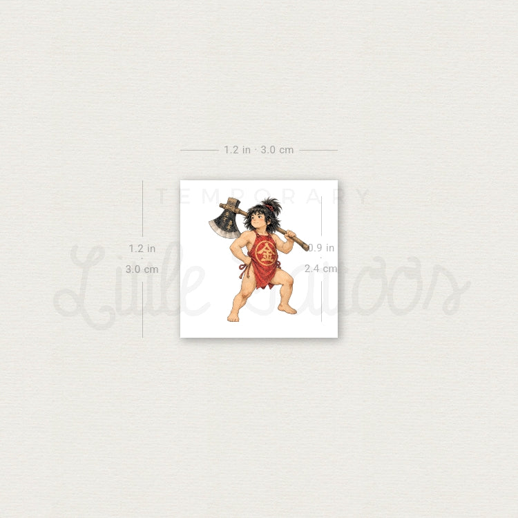 Kintaro Temporary Tattoo - Set of 3