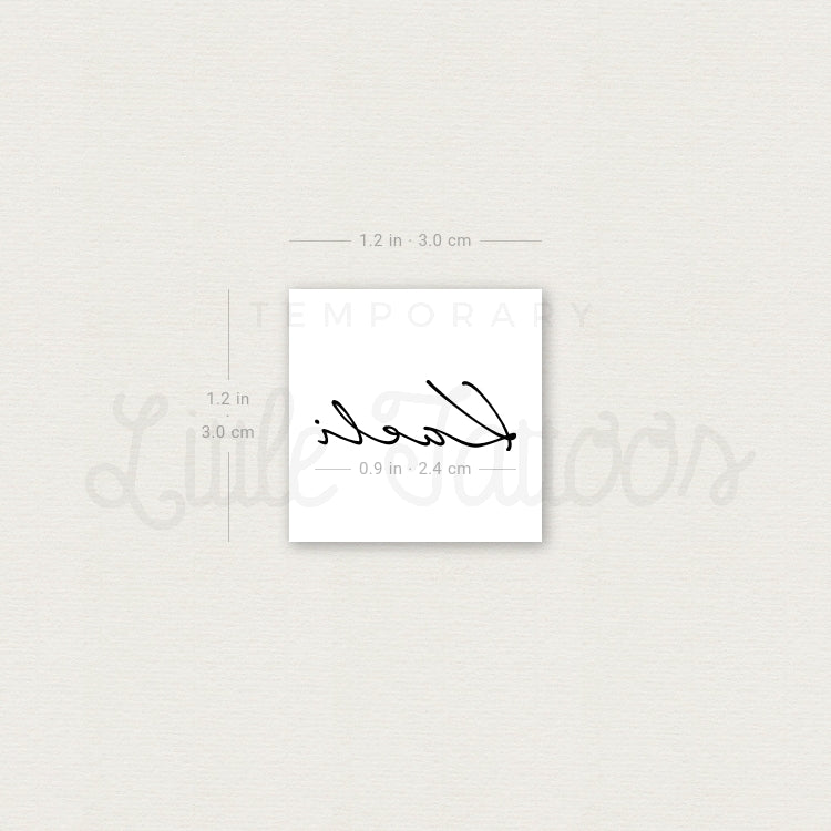 Kaeli Temporary Tattoo - Set of 3