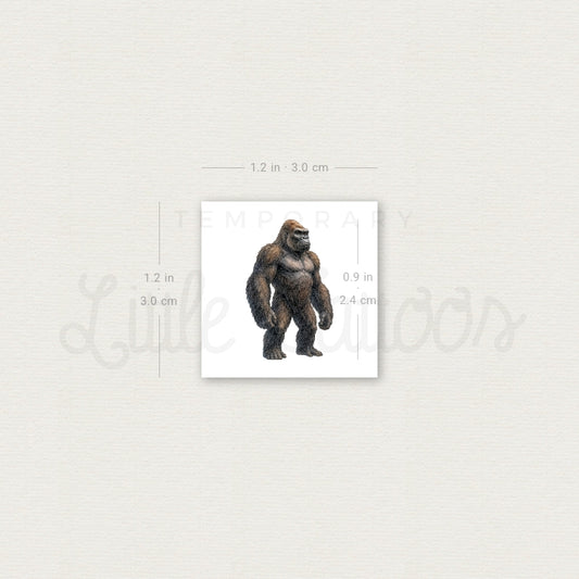 King Kong Temporary Tattoo - Set of 3