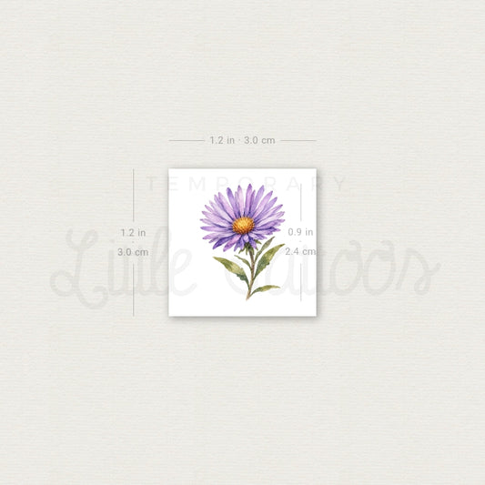 Aster Temporary Tattoo - Set of 3