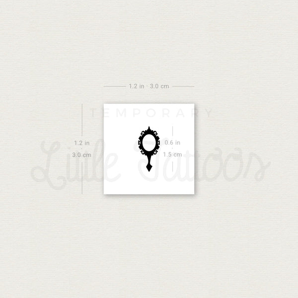 Mirror Temporary Tattoo - Set of 3