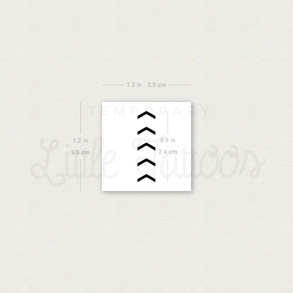 Minimalist Liam Payne Tribute Temporary Tattoo - Set of 3