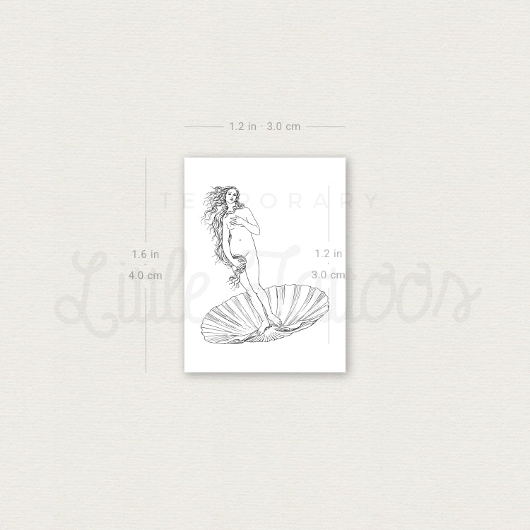 Little Venus Temporary Tattoo - Set of 3