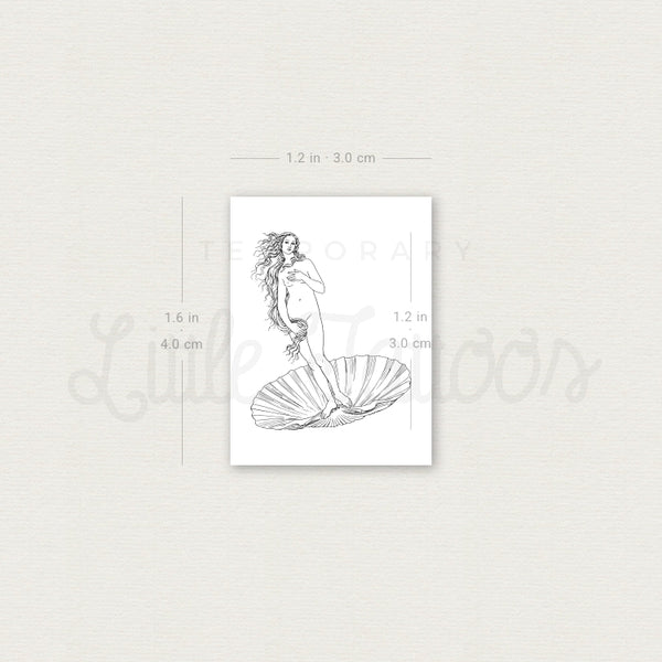 Little Venus Temporary Tattoo - Set of 3