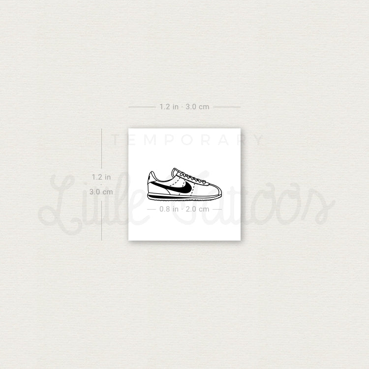 Tatuaje temporal de Nike Cortez - Juego de 3