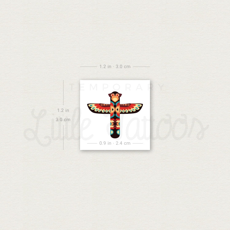 Totem Temporary Tattoo - Set of 3