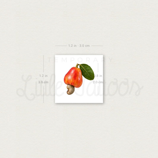 Cashew Temporary Tattoo - Set of 3