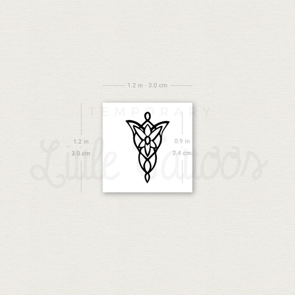 Evenstar Temporary Tattoo - Set of 3