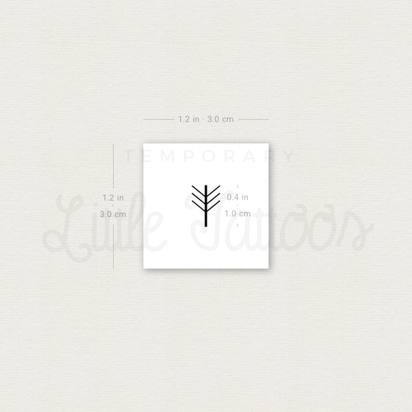 Little Beltane Symbol Temporary Tattoo - Set of 3