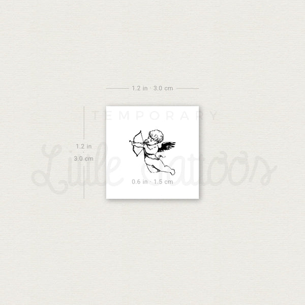 Little Cupid Temporary Tattoo - Set of 3
