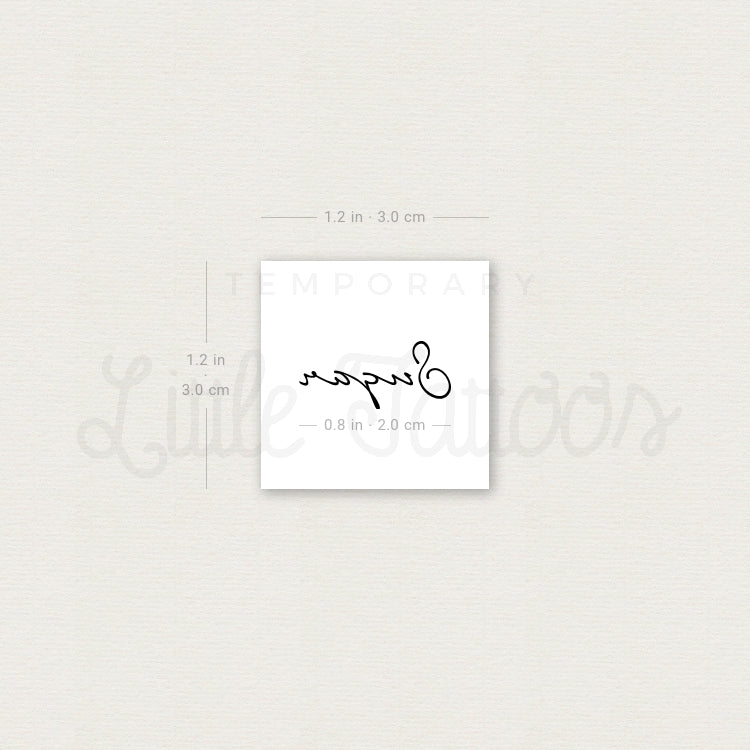 Sugar Temporary Tattoo - Set of 3