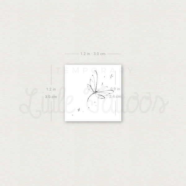 Dragonfly Temporary Tattoo By Stefano Mazza - Set of 3