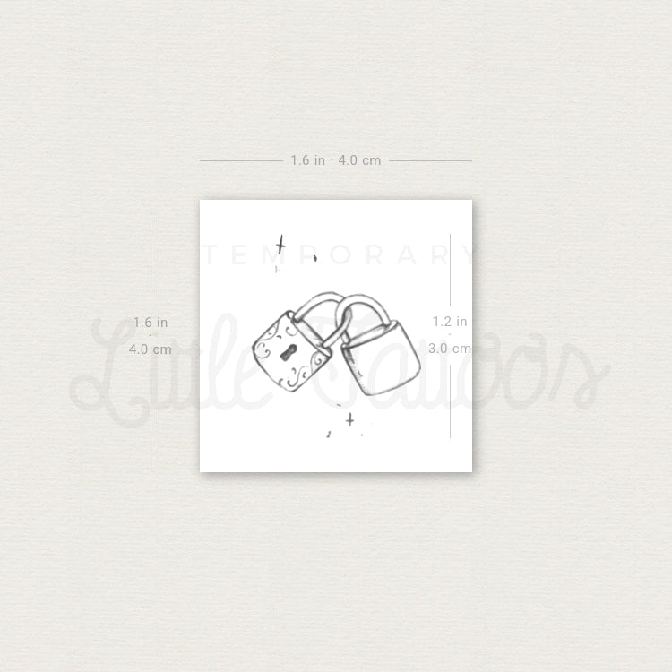Packlocks By Stefano Mazza Temporary Tattoo - Set of 3