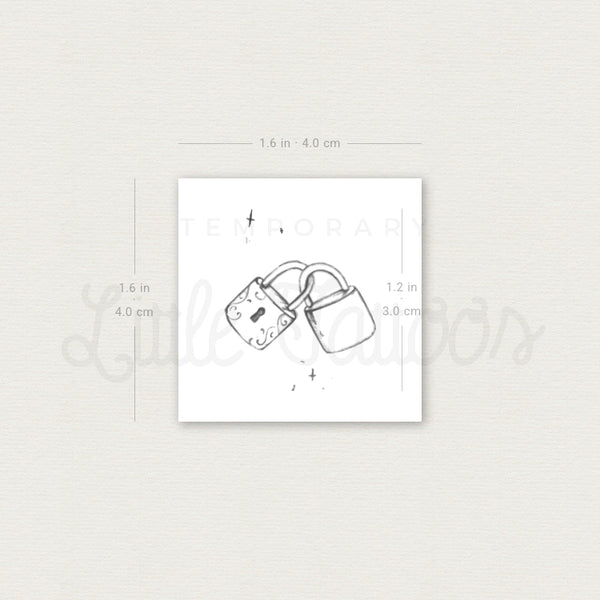 Packlocks By Stefano Mazza Temporary Tattoo - Set of 3