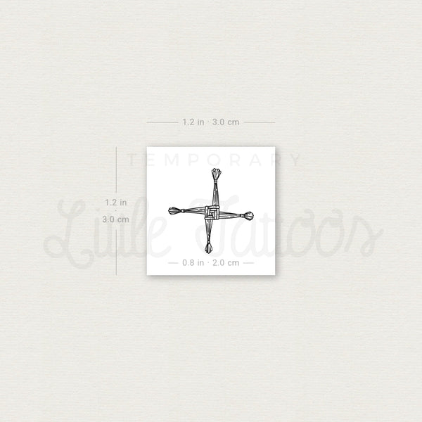 Brigid's Cross Temporary Tattoo - Set of 3