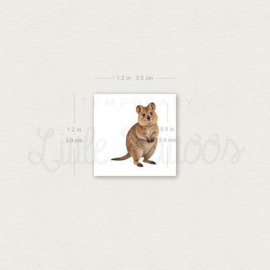 Quokka Temporary Tattoo - Set of 3