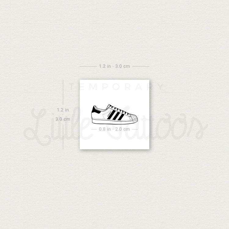 Adidas Superstar Temporary Tattoo - Set of 3
