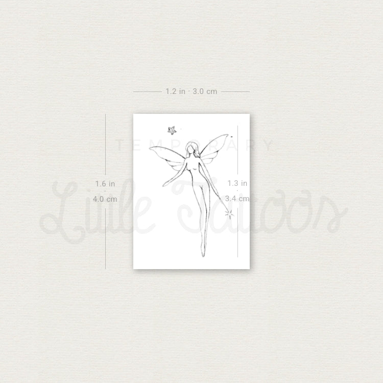Fairy By Stefano Mazza Temporary Tattoo - Set of 3
