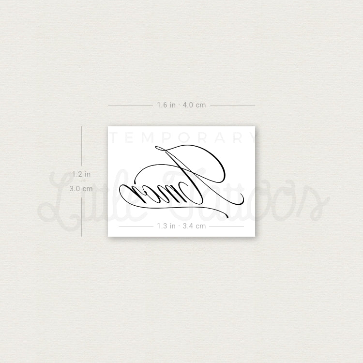 Amor ByTemporary Tattoo Marina Molist - Set of 3
