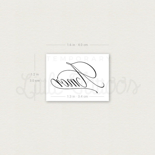 Amor ByTemporary Tattoo Marina Molist - Set of 3
