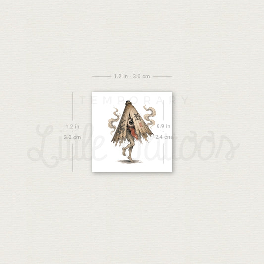 Kasa-obake Temporary Tattoo - Set of 3