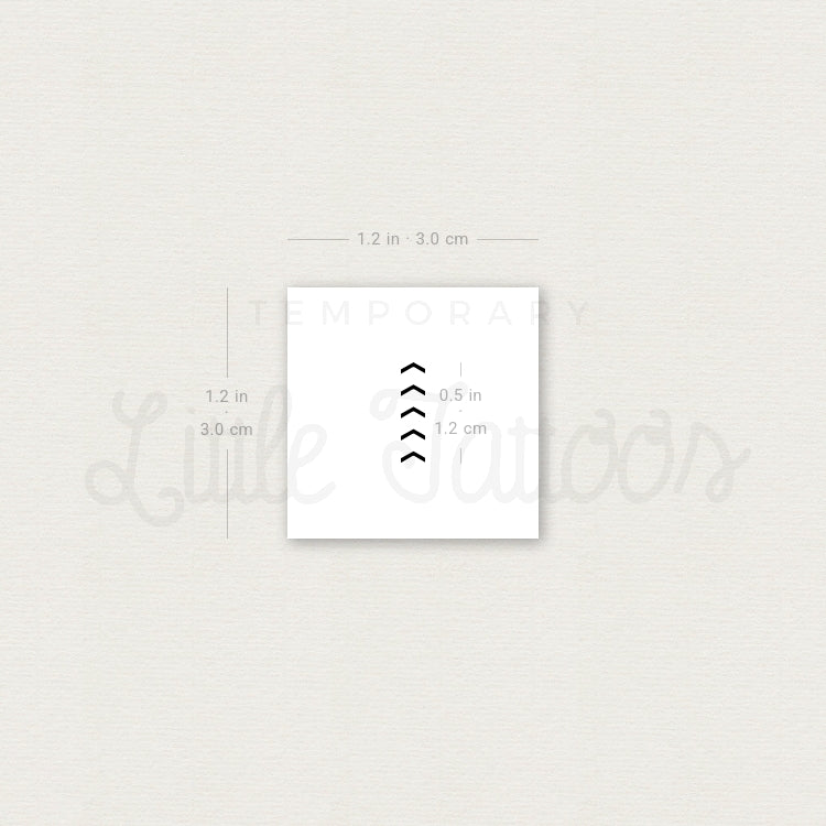 Tiny Liam Payne Tribute Temporary Tattoo - Set of 3