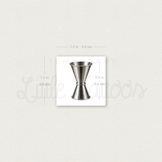 Jigger Temporary Tattoo - Set of 3