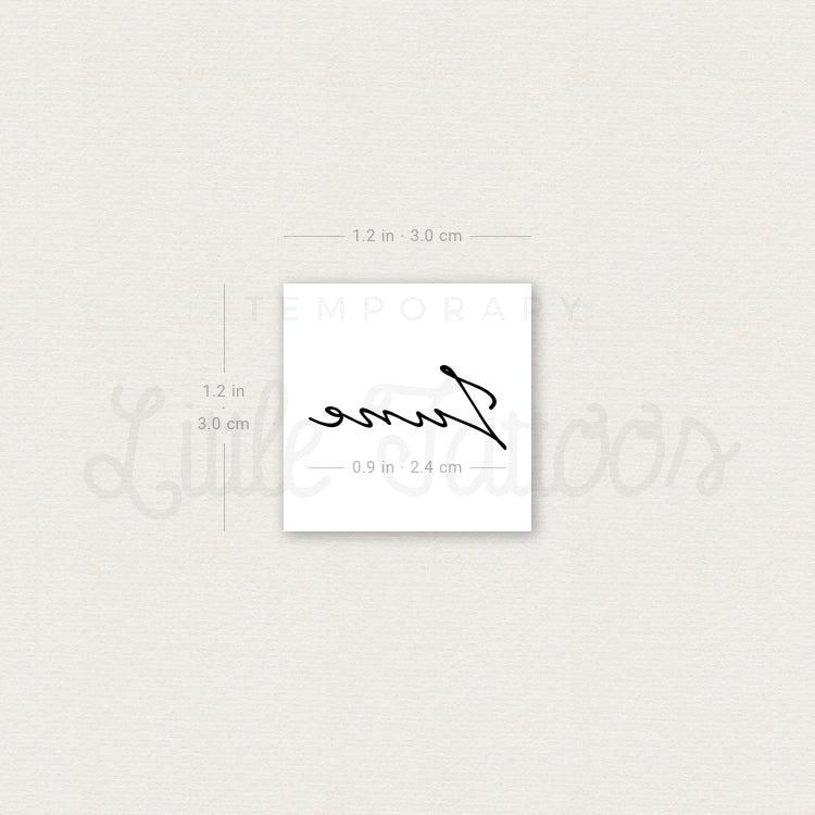 June Temporary Tattoo - Set of 3