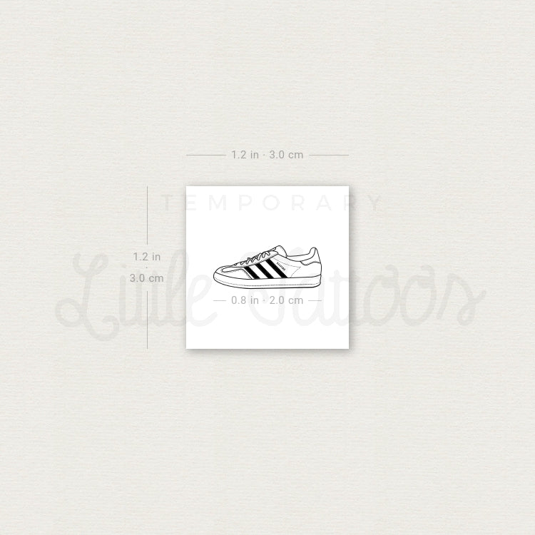 Adidas Gazelle Temporary Tattoo - Set of 3
