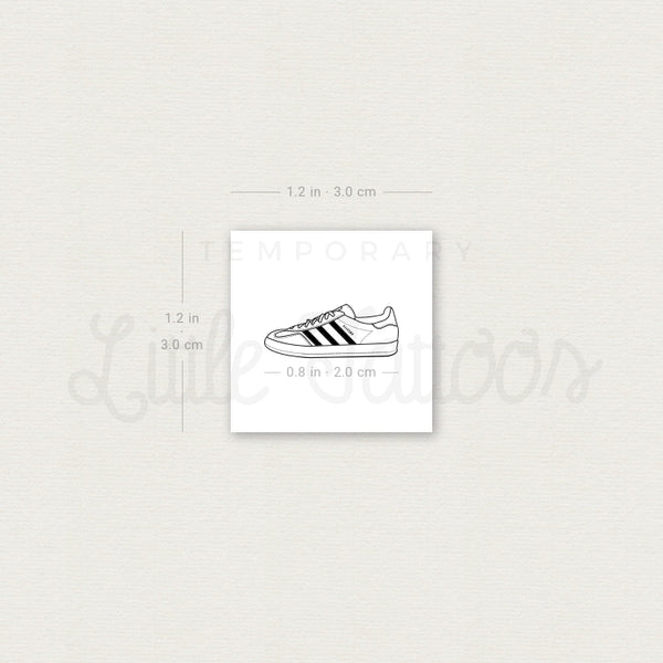 Adidas Gazelle Temporary Tattoo - Set of 3