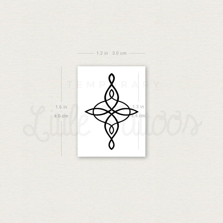 Family Knot Temporary Tattoo - Set of 3