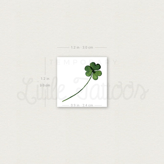 Shamrock By Ann Lilya Temporary Tattoo - Set of 3