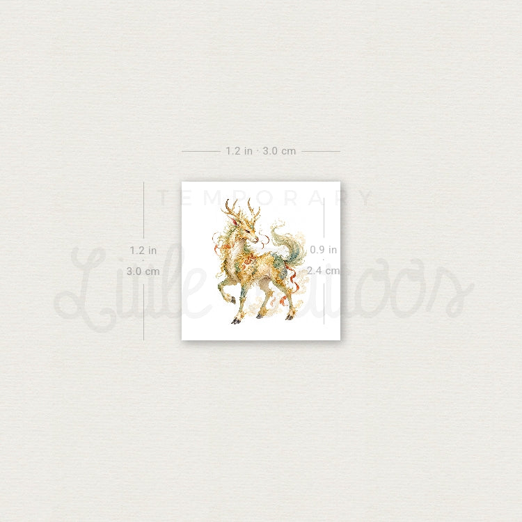 Kirin Temporary Tattoo - Set of 3