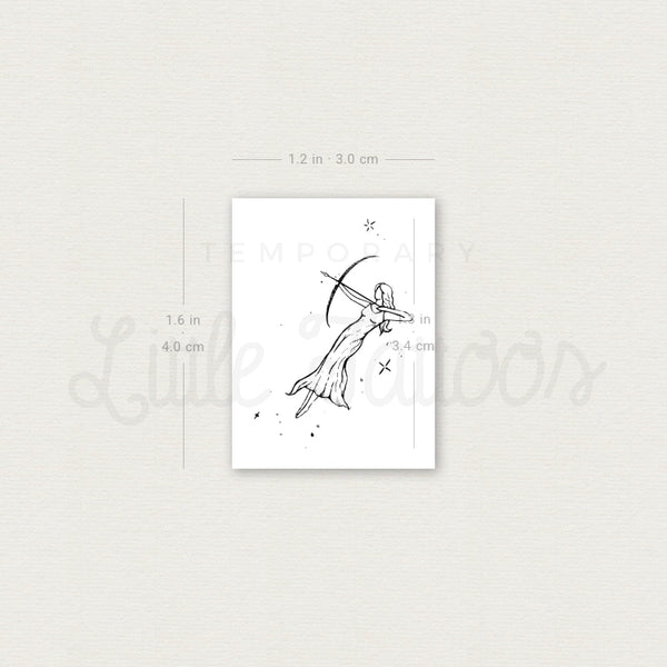 Archer By Stefano Mazza Temporary Tattoo - Set of 3