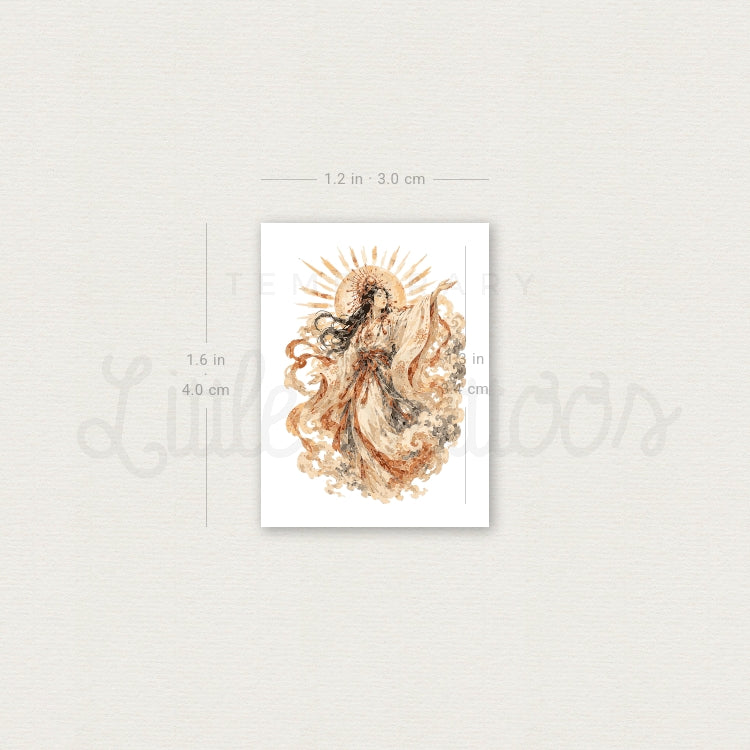 Amaterasu Temporary Tattoo - Set of 3