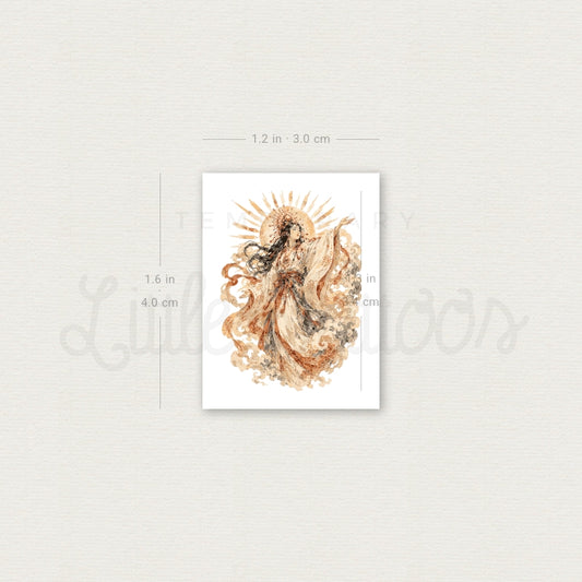 Amaterasu Temporary Tattoo - Set of 3