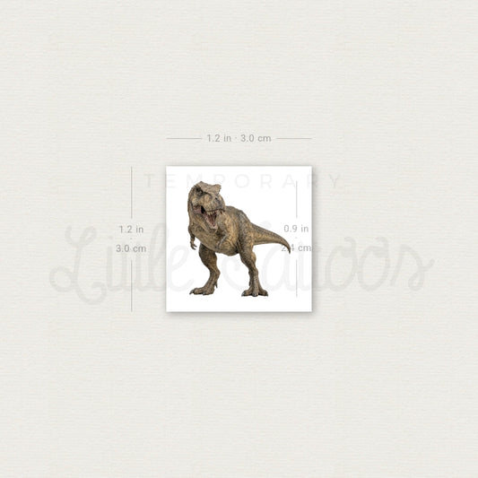 Tyrannosaurus Temporary Tattoo - Set of 3