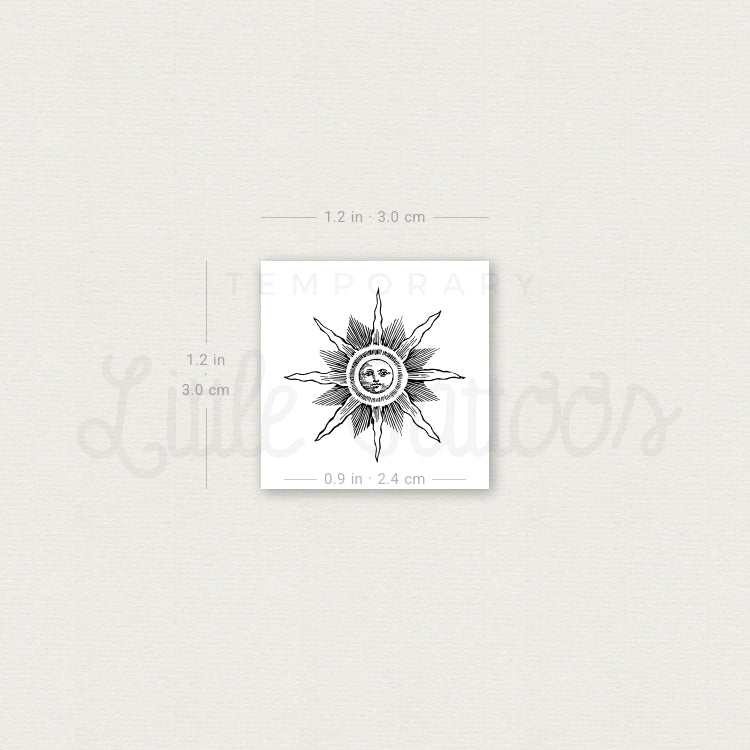 Little Inti Temporary Tattoo - Set of 3