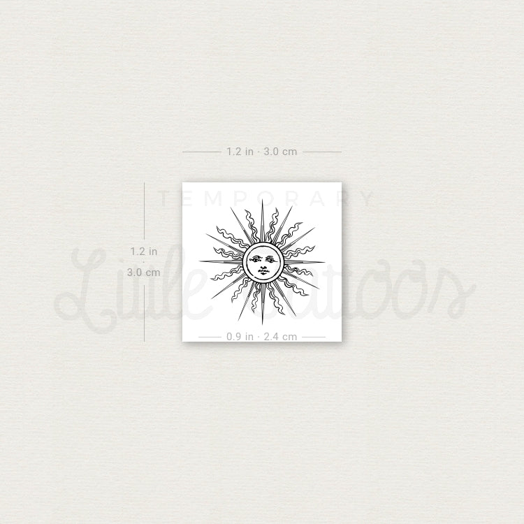 Inti Temporary Tattoo - Set of 3