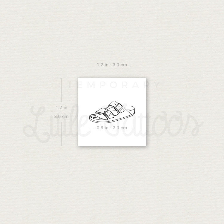 Arizona Sandals Temporary Tattoo - Set of 3