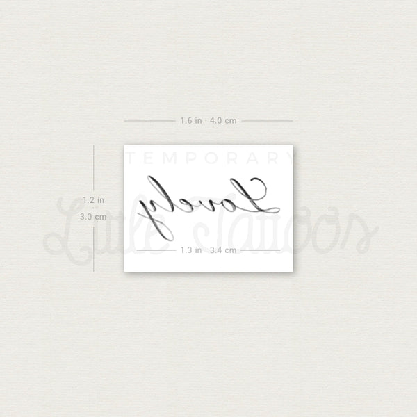 Lovely By Stefano Mazza Temporary Tattoo - Set of 3