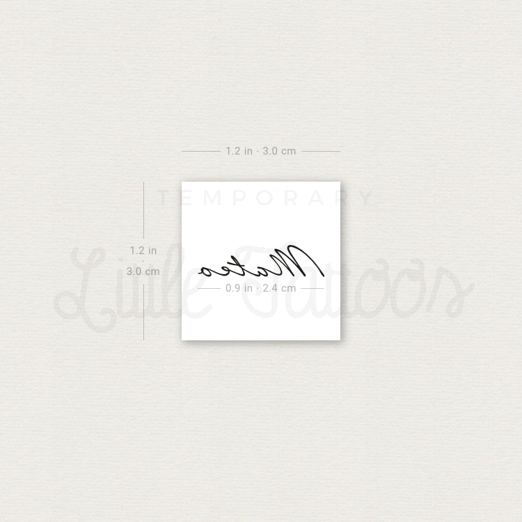 Mateo Temporary Tattoo - Set of 3 – Little Tattoos