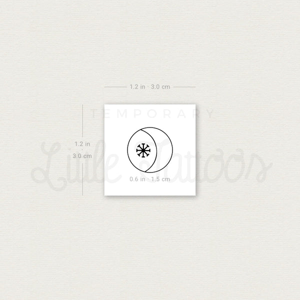 Seax-Wica Temporary Tattoo - Set of 3