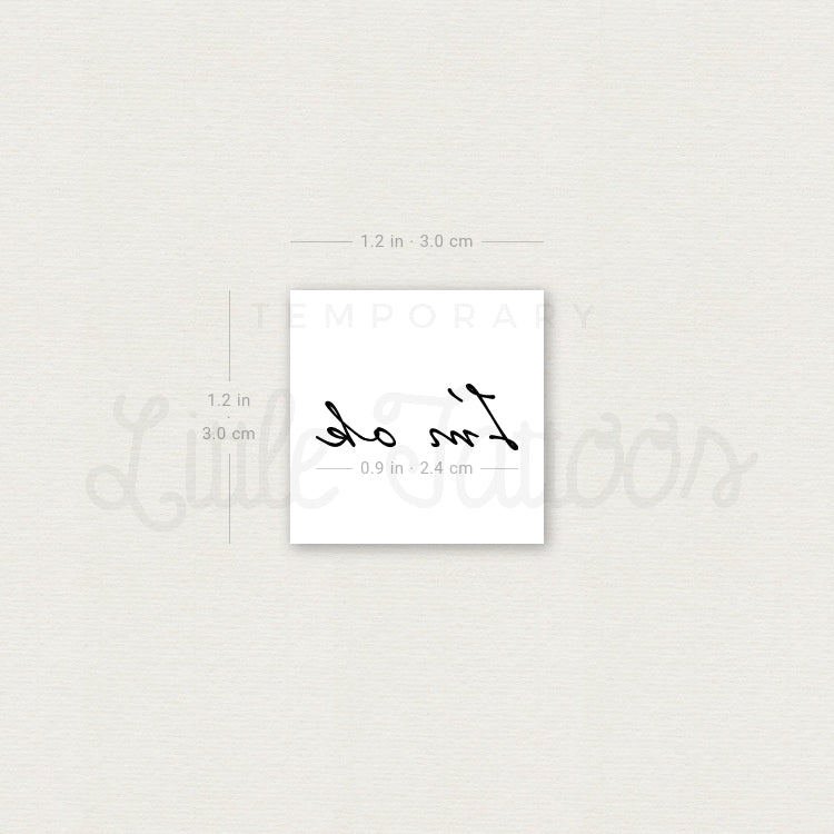 I'm Ok Temporary Tattoo - Set of 3