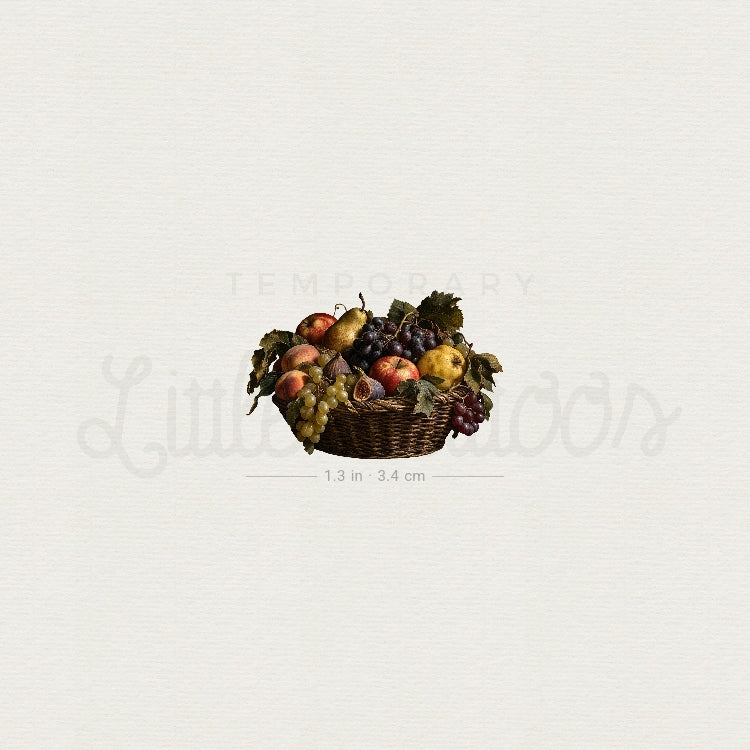 Still Life Temporary Tattoo - Set of 3