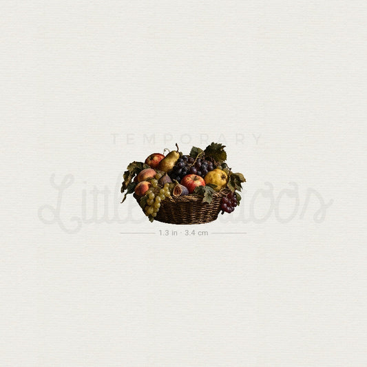 Still Life Temporary Tattoo - Set of 3