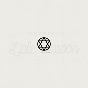 Seal Of Solomon Temporary Tattoo - Set of 3