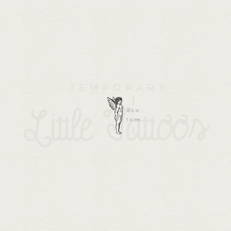 Tiny Angel Temporary Tattoo - Set of 3