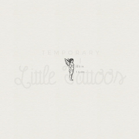 Tiny Angel Temporary Tattoo - Set of 3