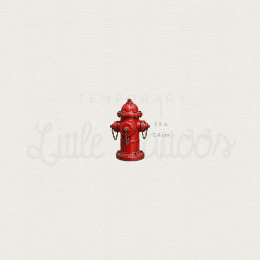 Fyre Hydrant Temporary Tattoo - Set of 3